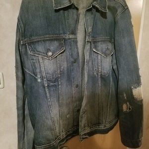 Ralph Lauren distressed Jean Jacket